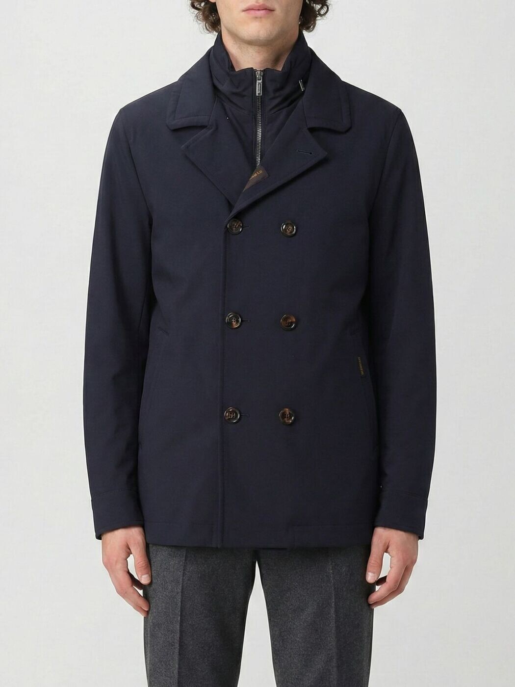 ムーレー MOORER トレンチ コート メンズ ブルー Coats and Trench MOUGI101173TEPA009 Blue 関税 送料無料 2026SS gi｜BRANDSHOP「il Tesoro」 100,650円
