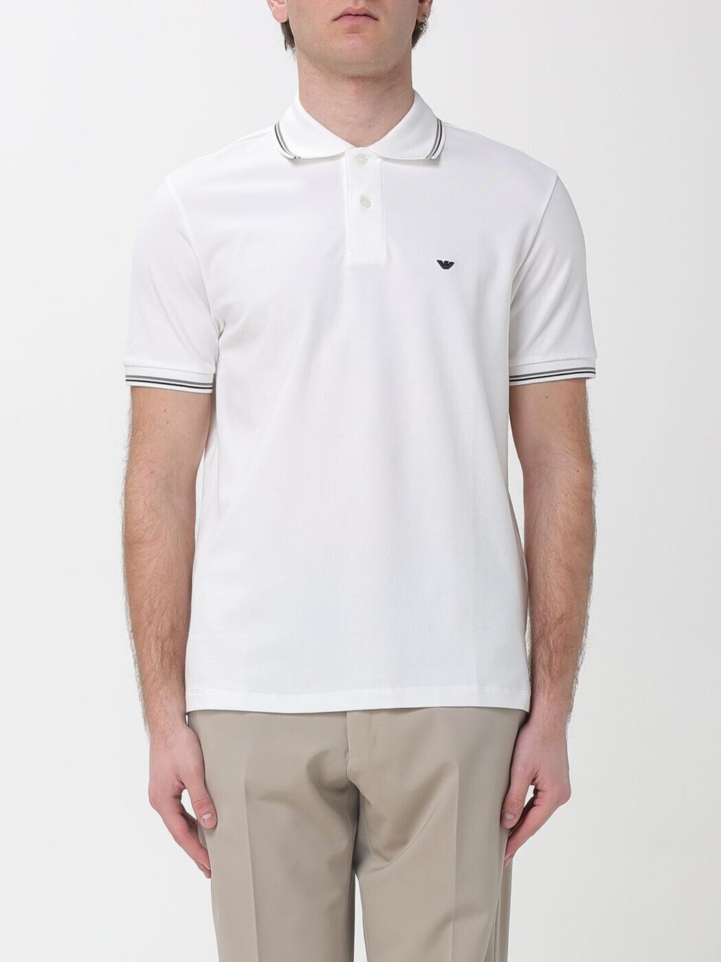エンポリオ アルマーニ EMPORIO ARMANI ポロシャツ メンズ ホワイト Polo shirts EM004607AF23090 White 関税 送料無料 2026SS gi|BRANDSHOP「il Tesoro」
