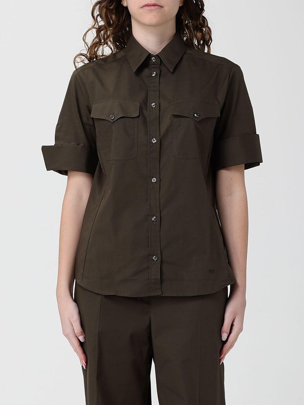 フェイ FAY シャツ レディース グリーン Shirts NCWA252600SZGR Green 関税 送料無料 2026SS gi|BRANDSHOP「il Tesoro」