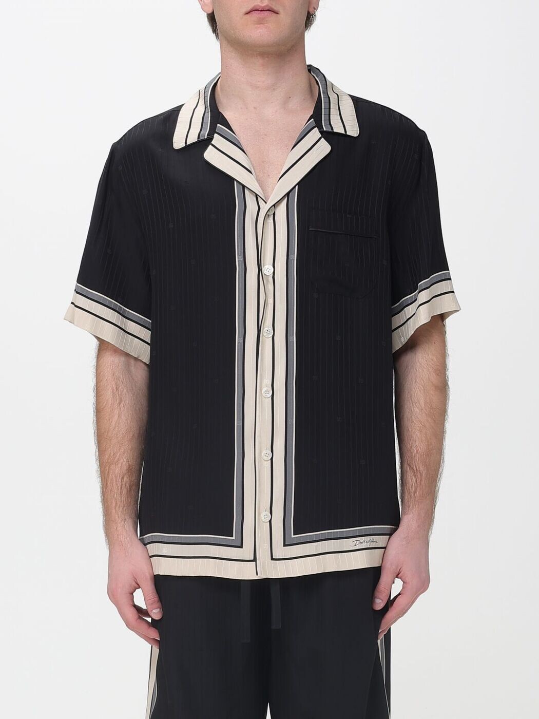 ドルチェ\u0026ガッバーナ DOLCE\u0026GABBANA プルオーバー メンズ 黒いこと Shirts G5LH3THI11T 関税 貨物輸送無料 2026SS gi