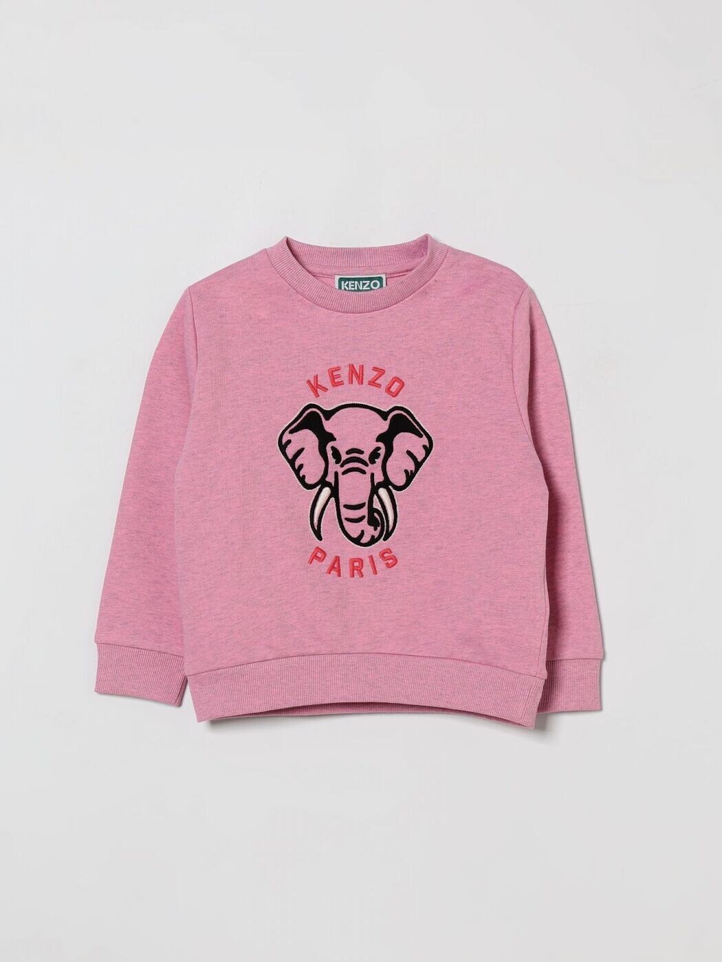 ケンゾー KENZO クルーネックジャンパー 編み物御召しもの ガールズ さくら色 Crew neck jumpers K61800 関税 貨物輸送無料 2026SS gi