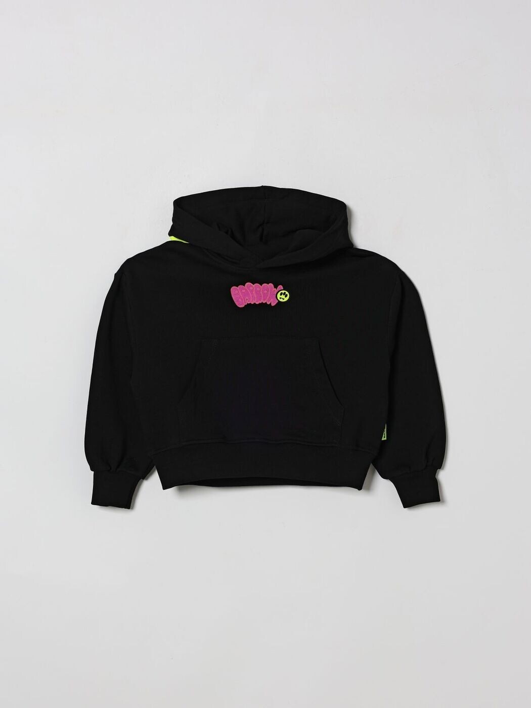 バロウキッズ BARROW KIDS クルーネックジャンパー 編み物お召しもの ガールズ 黒いこと Crew neck jumpers S6BKJGHS004 関税 貨物輸送無料 2026SS gi