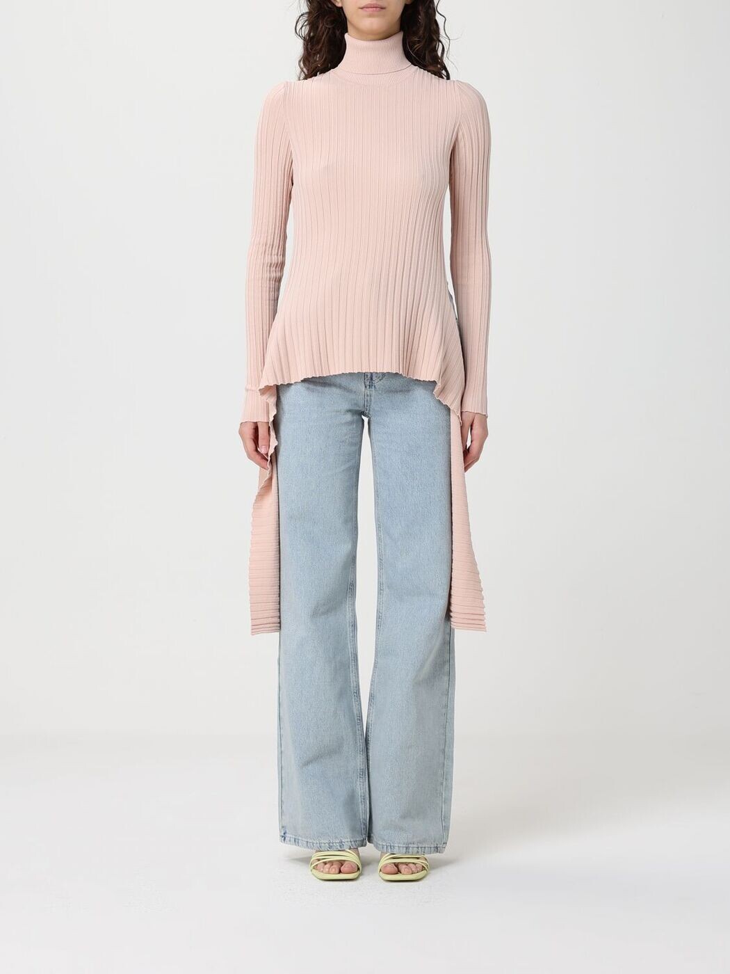 モスキーノ ジーンズ MOSCHINO JEANS セーター ニットウェア レディース ピンク Knitwear 0913 8201 関税 送料無料 2025AW gi