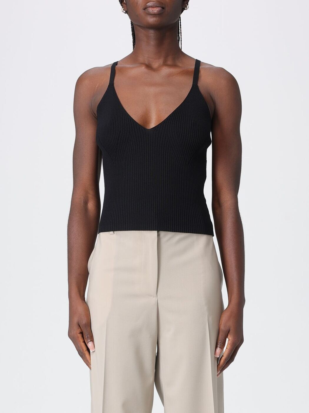 アルマーニ エクスチェンジ ARMANI EXCHANGE Tシャツ トップス レディース ブラック T-shirts and tops XW001902AF10352 Black 関税 送料無料 2026SS gi｜BRANDSHOP「il Tesoro」