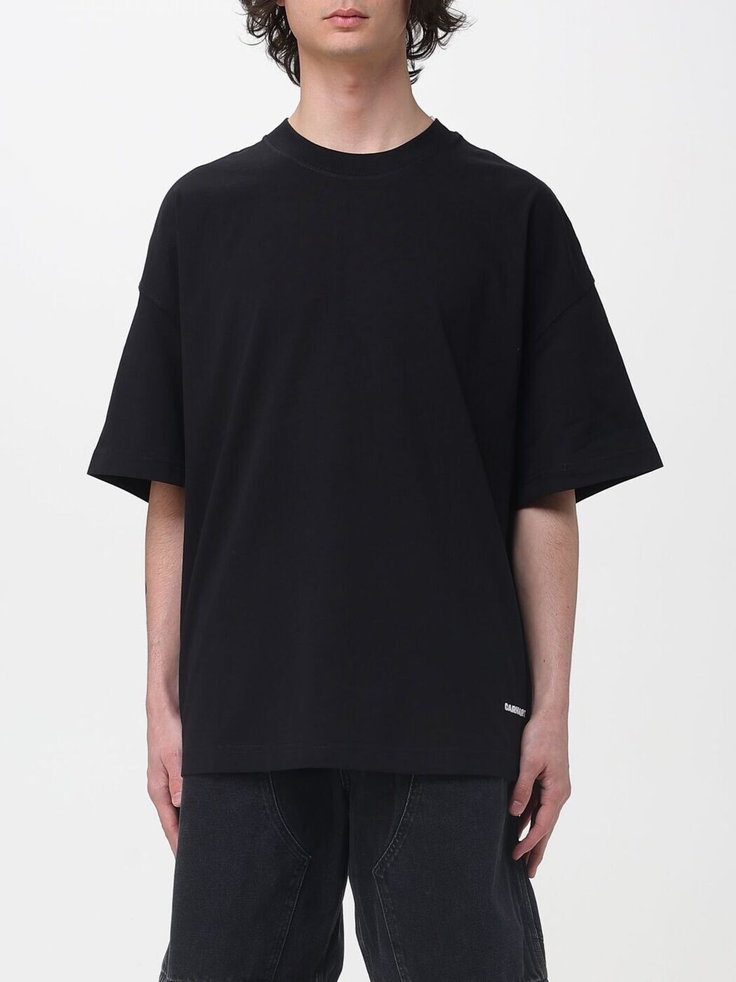 カーハート ダブリューアイピー CARHARTT WIP Tシャツ メンズ ブラック T-shirts I031373 Black 関税 送料無料 2026SS gi｜BRANDSHOP「il Tesoro」
