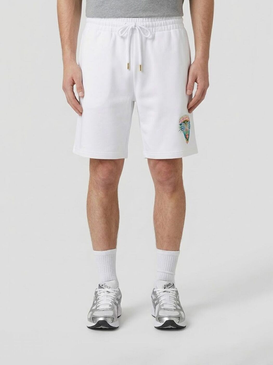 カサブランカ CASABLANCA ショーツ メンズ Shorts MSP26JTR003 White 1 関税 送料無料 2026SS gi|BRANDSHOP「il Tesoro」