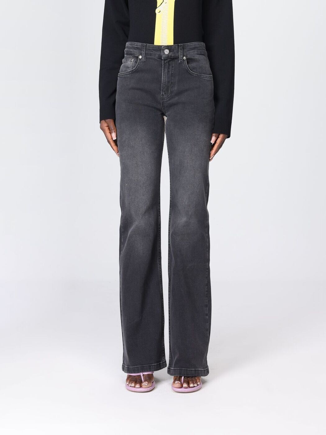 モスキーノ ジーンズ MOSCHINO JEANS デニム レディース グレー Jeans 0319 8226 Grey 関税 送料無料 2025AW gi|BRANDSHOP「il Tesoro」