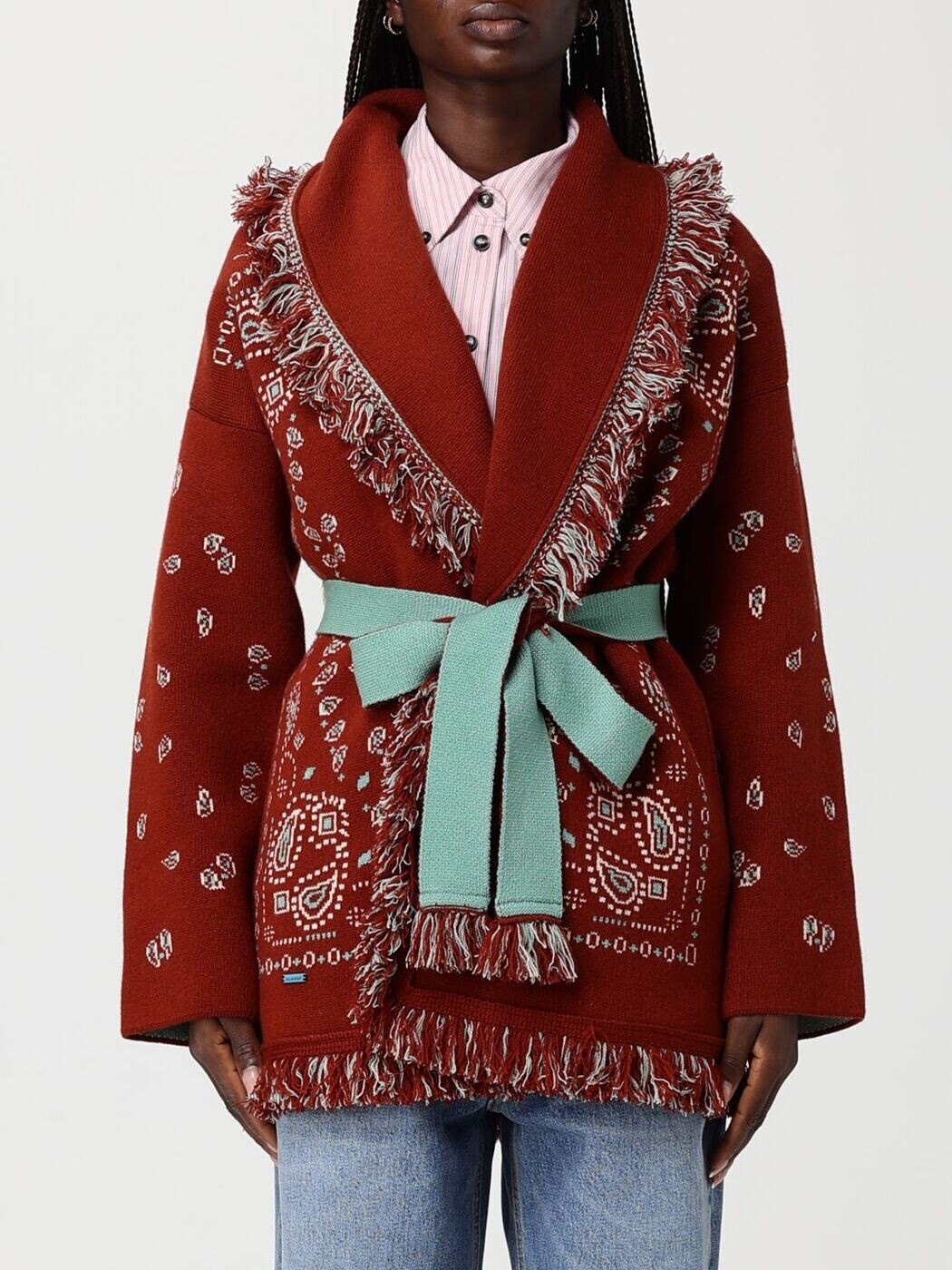アラヌイ ALANUI プルオーバー 編み物御召しもの レディース 赤銅色 Knitwear LWHB064R26KNI030 関税 貨物輸送無料 2026SS gi