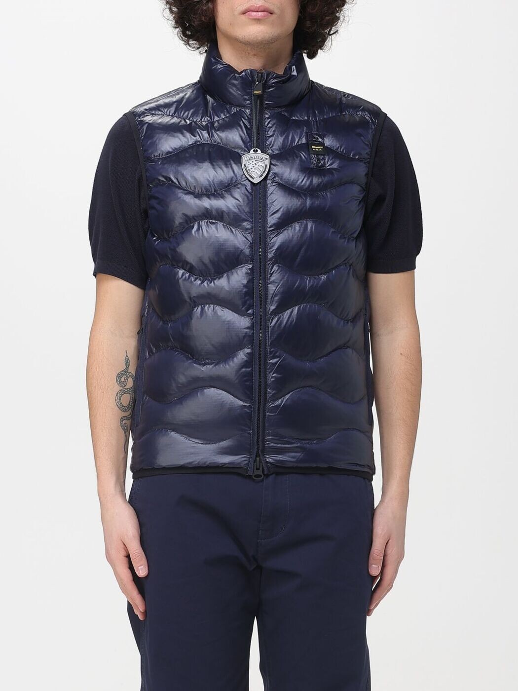 ブラウアー BLAUER ジレ より良い メンズ 青碧 Vests 26SBLUX02184005958 関税 貨物輸送無料 2026SS gi