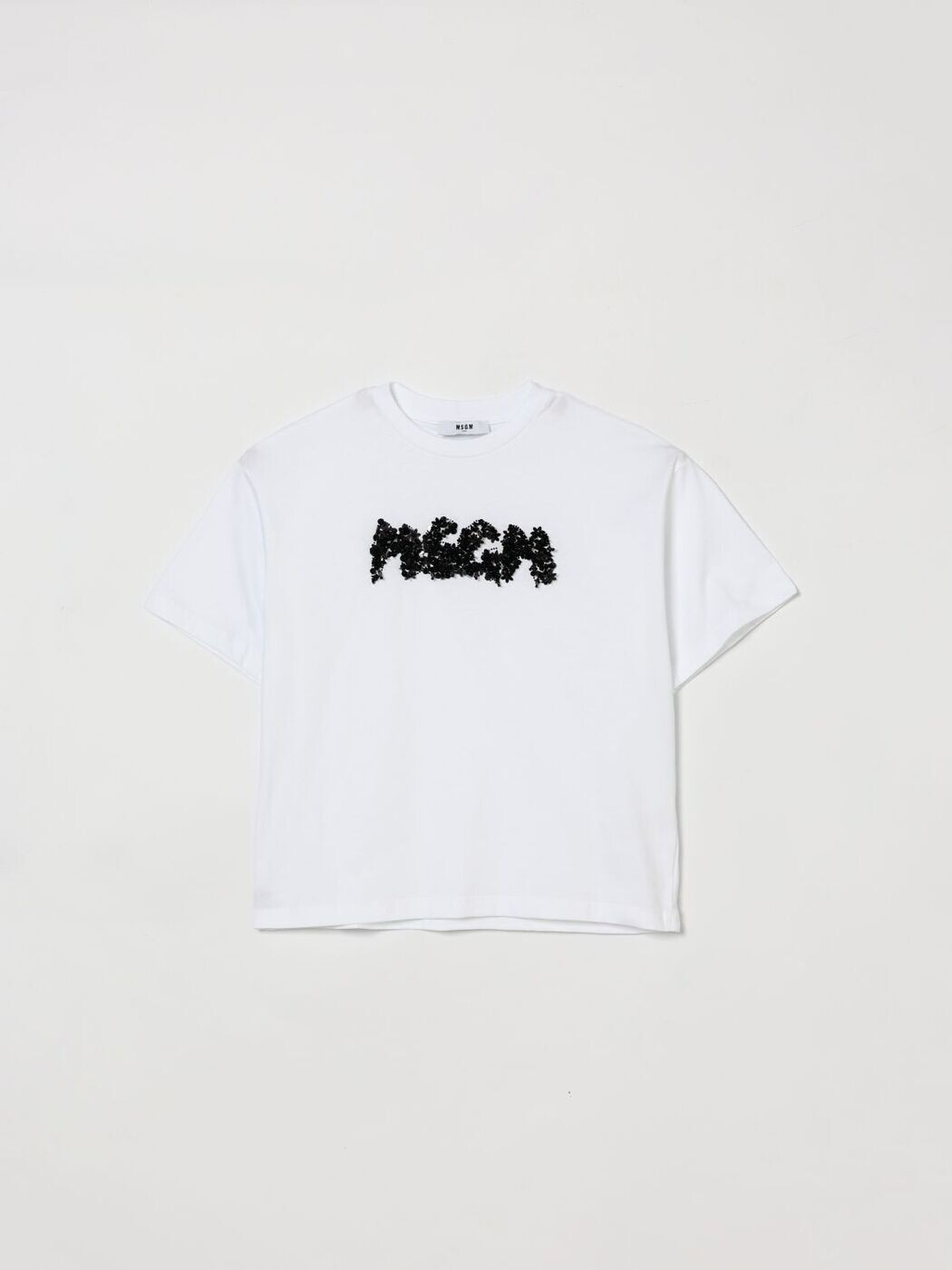 エムエスジーエム MSGM ロング衣袂ティーシャツ ティーシャツ ガールズ 白いこと Long sleeve t-shirts S6MSJGTH087 関税 貨物輸送無料 2026SS gi