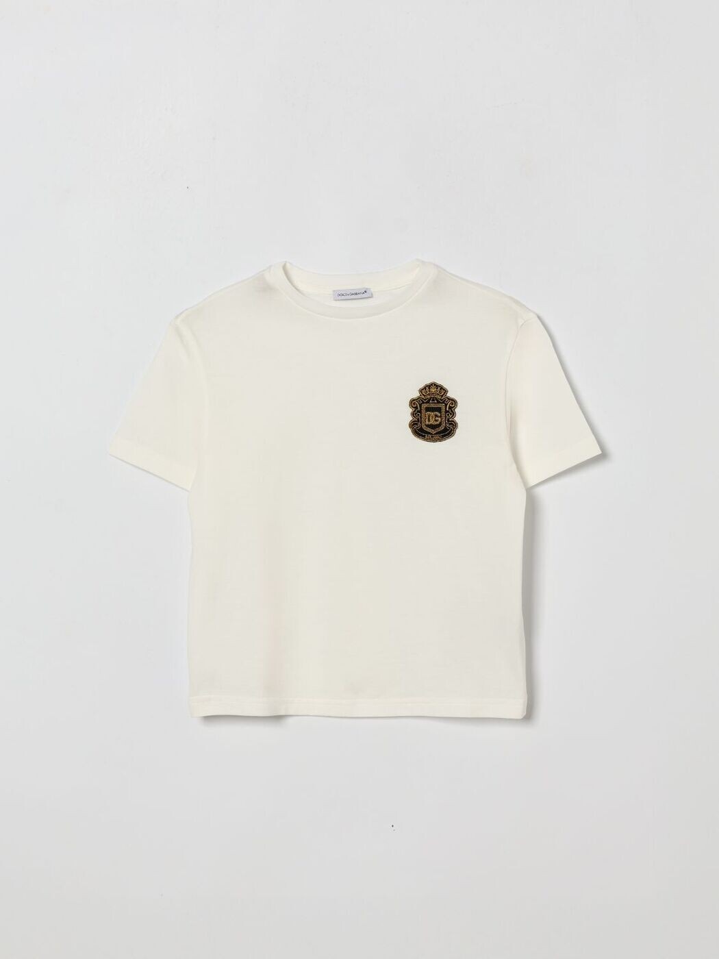 ドルチェ＆ガッバーナ DOLCE\u0026GABBANA ロング衣袂ティーシャツ ティーシャツ ボーイズ 白いこと Long sleeve t-shirts L4JTHVG7P0N 関税 貨物輸送無料 2026SS gi