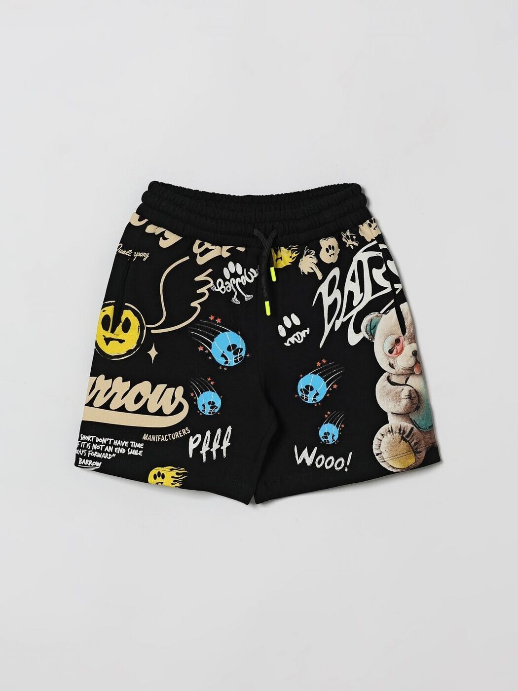 バロウキッズ BARROW KIDS ショートパンツ パンツ ショーツ ボーイズ ブラック Shorts S6BKJUBE043 Black 関税 送料無料 2026SS gi|BRANDSHOP「il Tesoro」