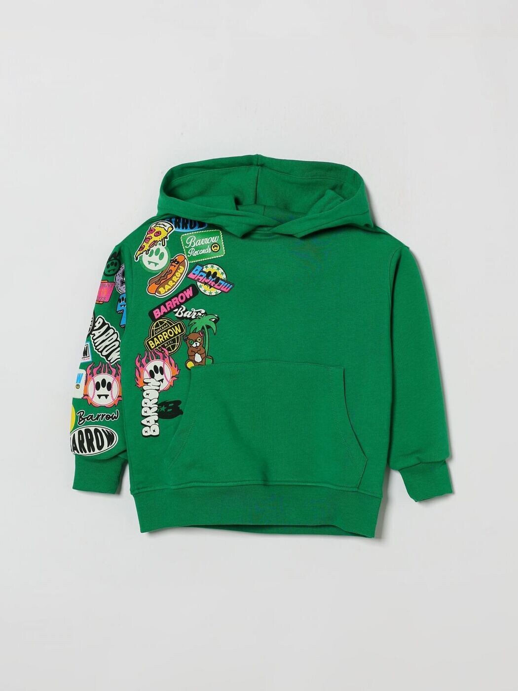 バロウキッズ BARROW KIDS クルーネックジャンパー 編み物お召しもの ボーイズ 緑であること Crew neck jumpers S6BKJUHS086 関税 貨物輸送無料 2026SS gi