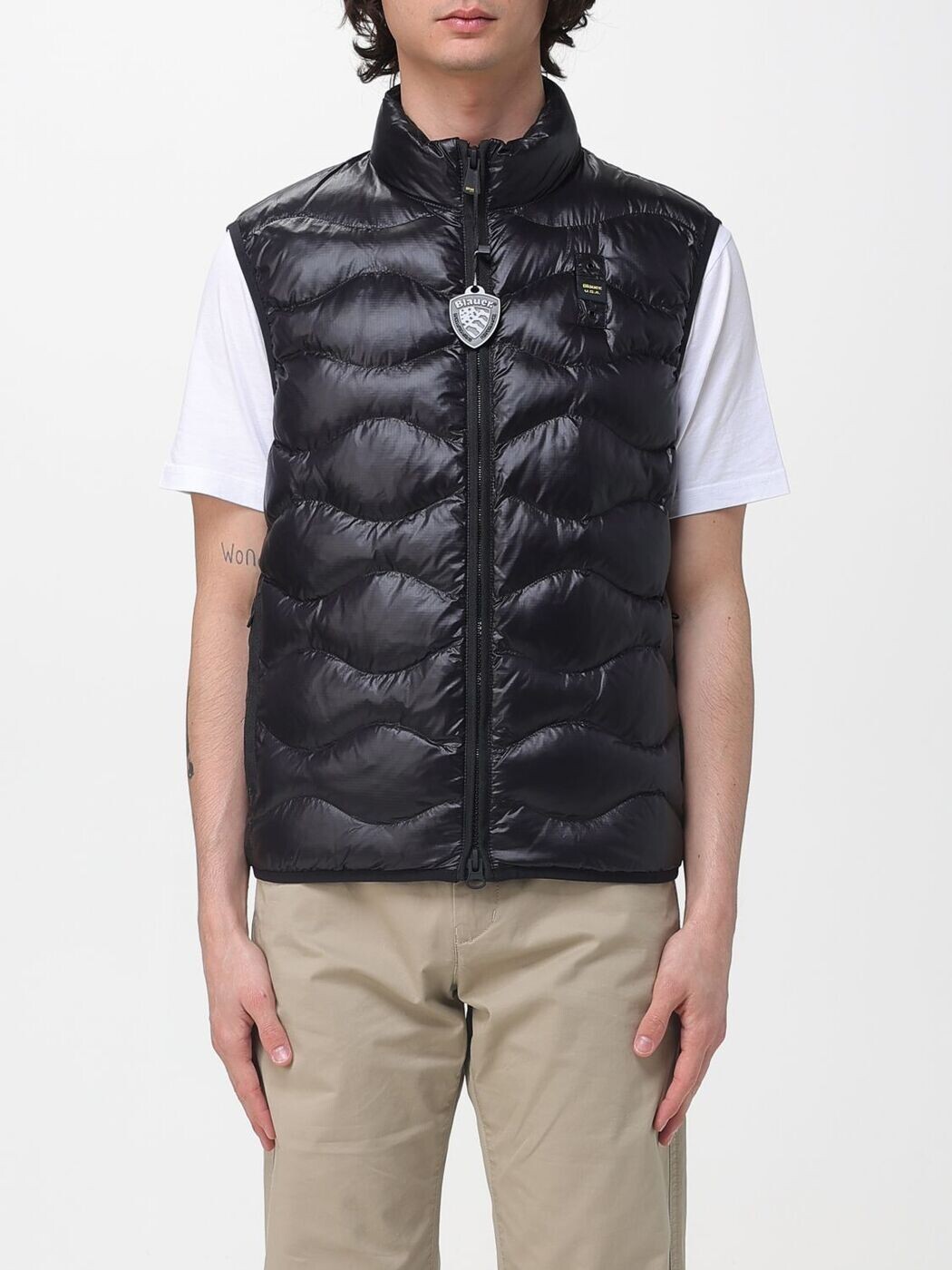ブラウアー BLAUER ジレ より良い メンズ 黒いこと Vests 26SBLUX02184005958 関税 貨物輸送無料 2026SS gi
