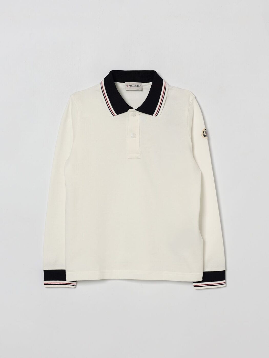モンク線路 MONCLER スポーツシャツ トップス ボーイズ 白いこと Polo shirts 8B000018496W 関税 貨物輸送無料 2026SS gi