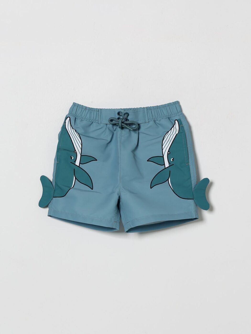 ステラマッカートニー STELLA MCCARTNEY 塩水ズボン下 スイムウェア ボーイズ 青碧 Swim shorts TYCP69Z0433 関税 貨物輸送無料 2026SS gi