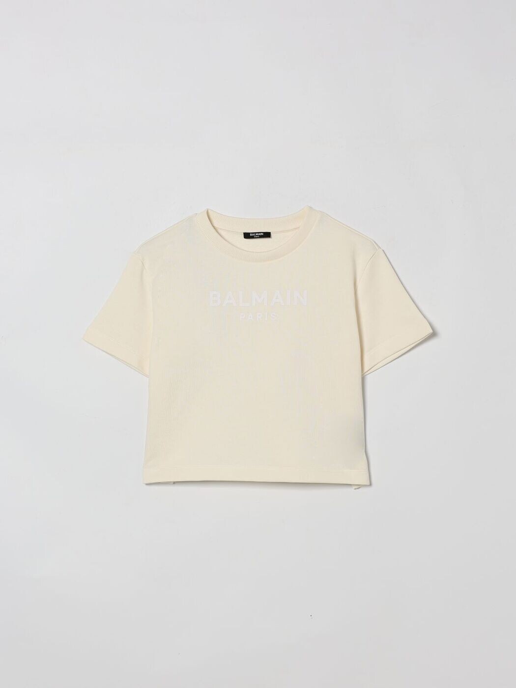 バルマン BALMAIN ロング捩りプルオーバー プルオーバー ガールズ Long sleeve t-shirts BY4A01Z3183 関税 貨物輸送無料 2026SS gi