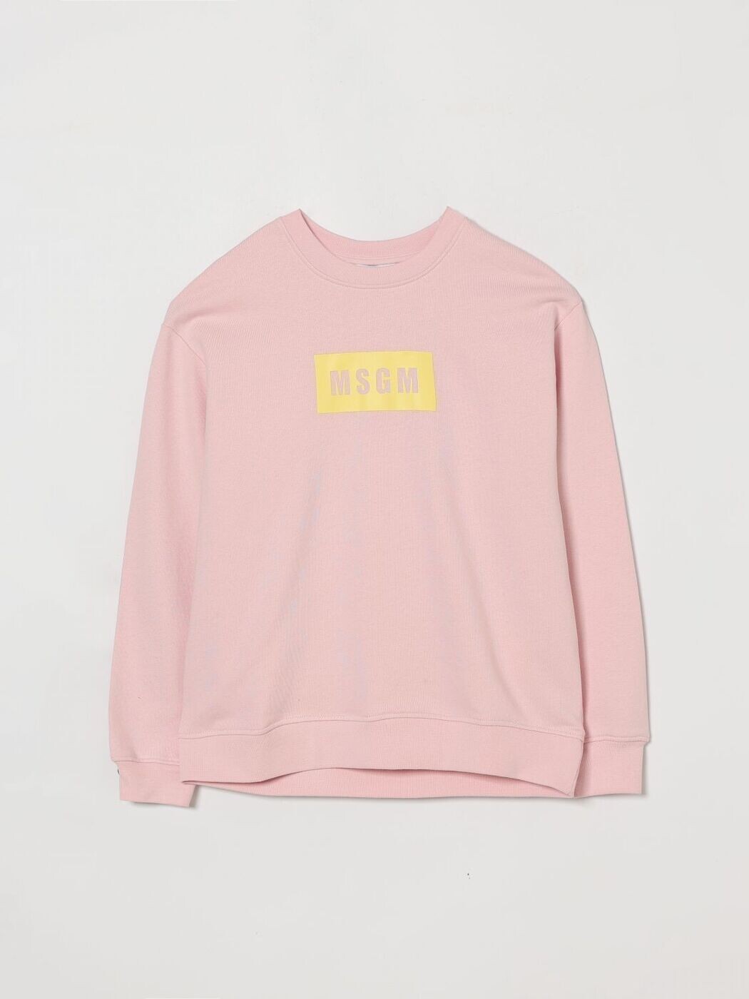エムエスジーエム MSGM クルーネックジャンパー 編み物御召しもの ボーイズ さくら色 Crew neck jumpers S6MSJUSW009 関税 貨物輸送無料 2026SS gi