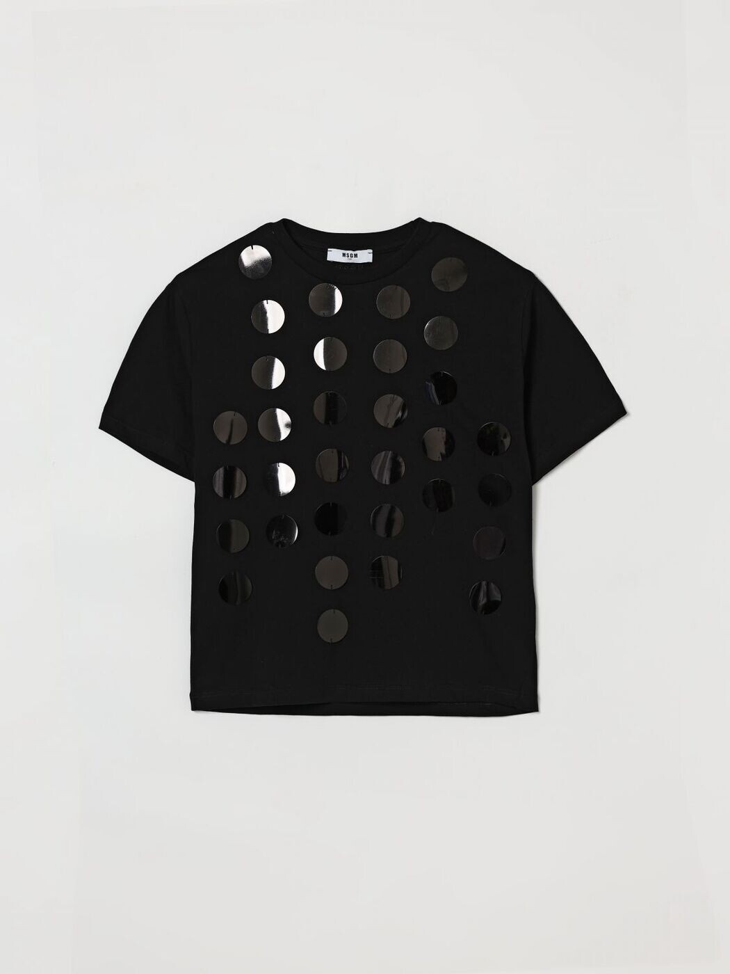 エムエスジーエム MSGM ロング衣袂ティーシャツ ティーシャツ ガールズ 黒いこと Long sleeve t-shirts S6MSJGTH099 関税 貨物輸送無料 2026SS gi