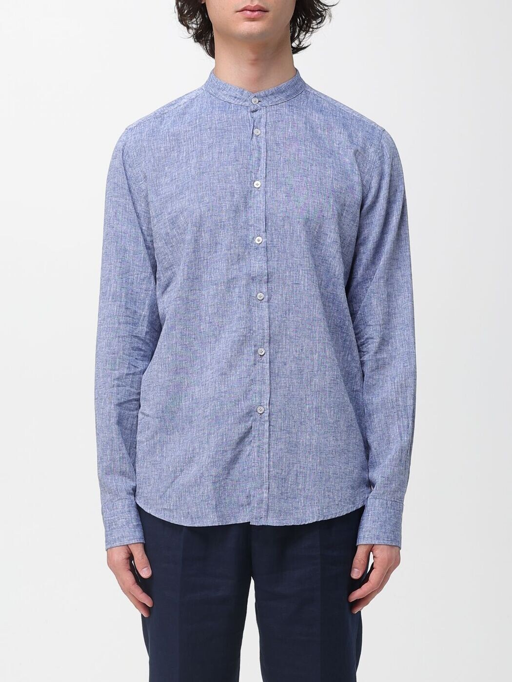 マニュエル・リッツ MANUEL RITZ シャツ メンズ ブルー Shirts 4032E604L263197 関税 送料無料 2026SS gi