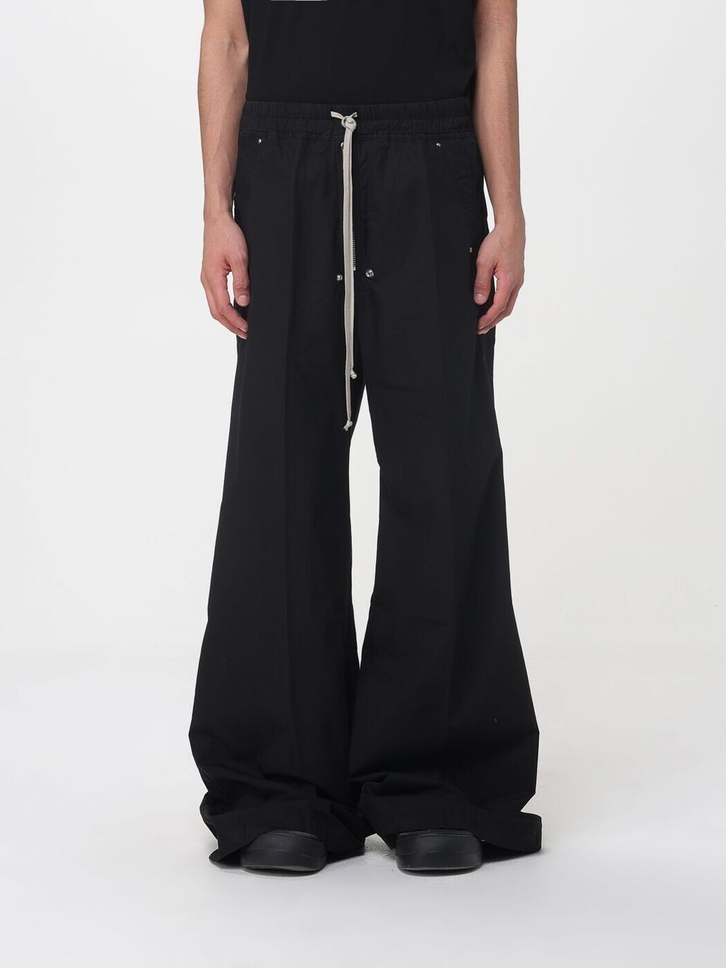 リック・オウエンス・ダークシャドウ RICK OWENS DRKSHDW ズボン パンツ メンズ ブラック Trousers DU01F4378CR Black 関税 送料無料 2026SS gi｜BRANDSHOP「il Tesoro」