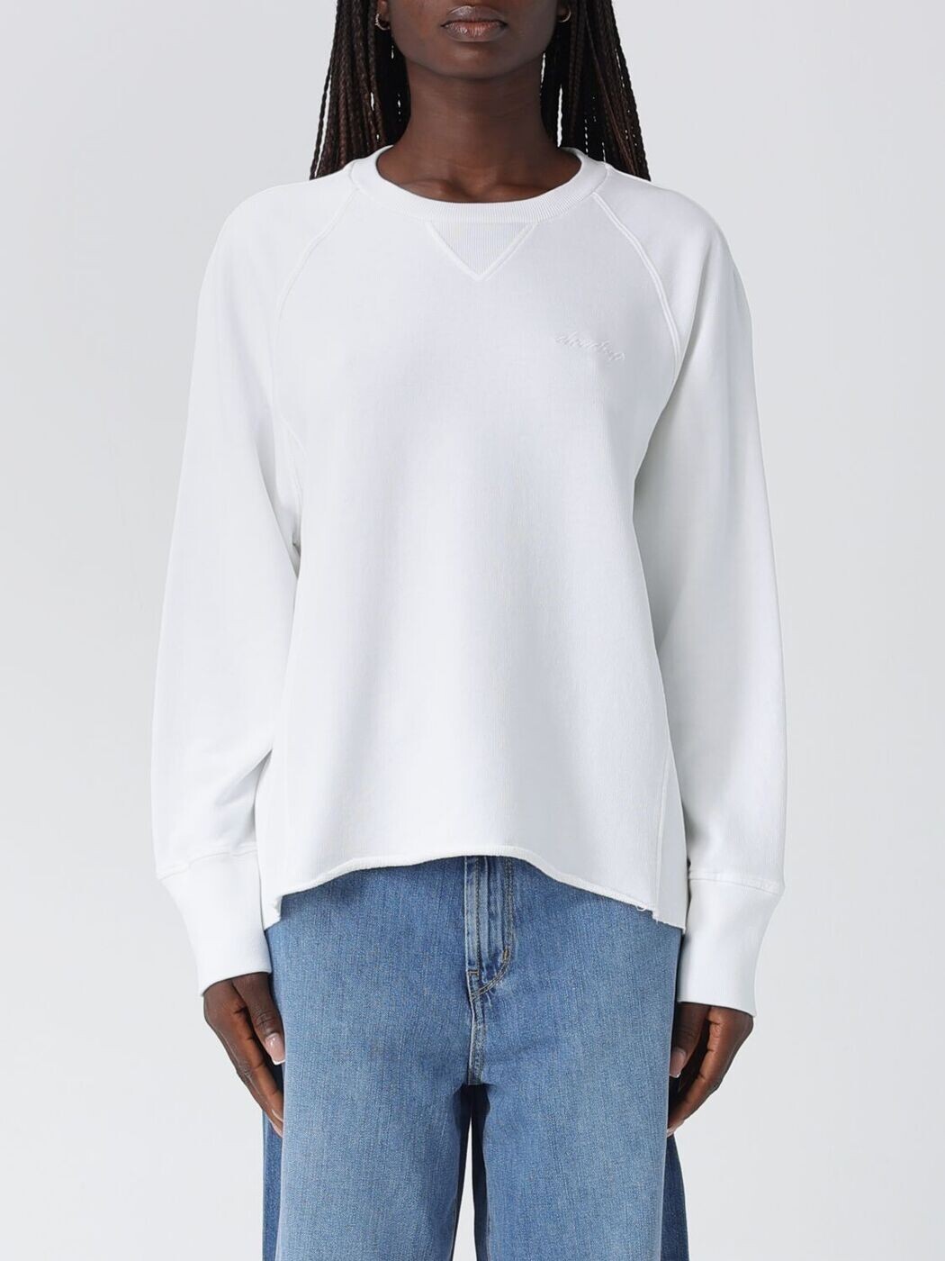ドンダップ DONDUP 調教師 レディース 白いこと Sweatshirts F518KF0254DMI9 関税 貨物輸送無料 2026SS gi