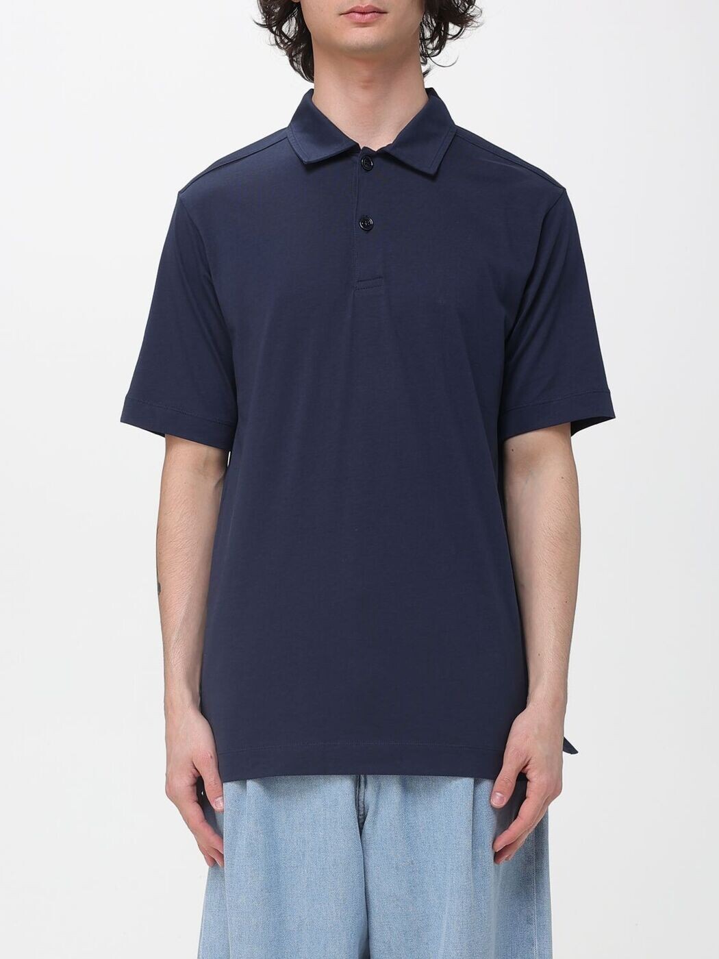 ドリス ヴァン ノッテン DRIES VAN NOTEN ポロシャツ メンズ ブルー Polo shirts 2610211023600 Blue 関税 送料無料 2026SS gi｜BRANDSHOP「il Tesoro」