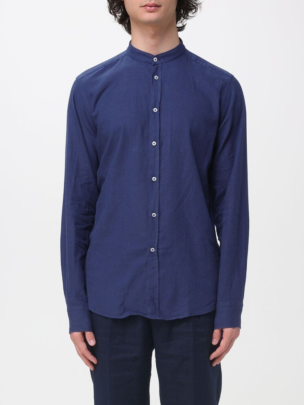 マニュエル・リッツ MANUEL RITZ シャツ メンズ ブルー Shirts 4032E604L263209 関税 送料無料 2026SS gi