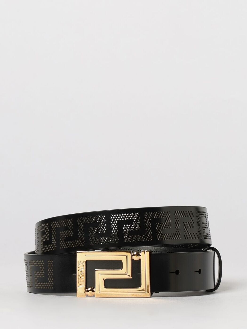 ヴェルサーチ VERSACE 三尺帯 メンズ 黒いこと Belts 10123991A14440 関税 貨物輸送無料 2026SS gi