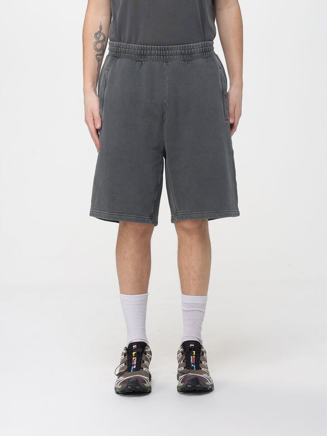 鉄道車両ハート形 ダブリューアイピー CARHARTT WIP さる股引き メンズ 黒いこと Shorts I030130 関税 貨物輸送無料 2026SS gi