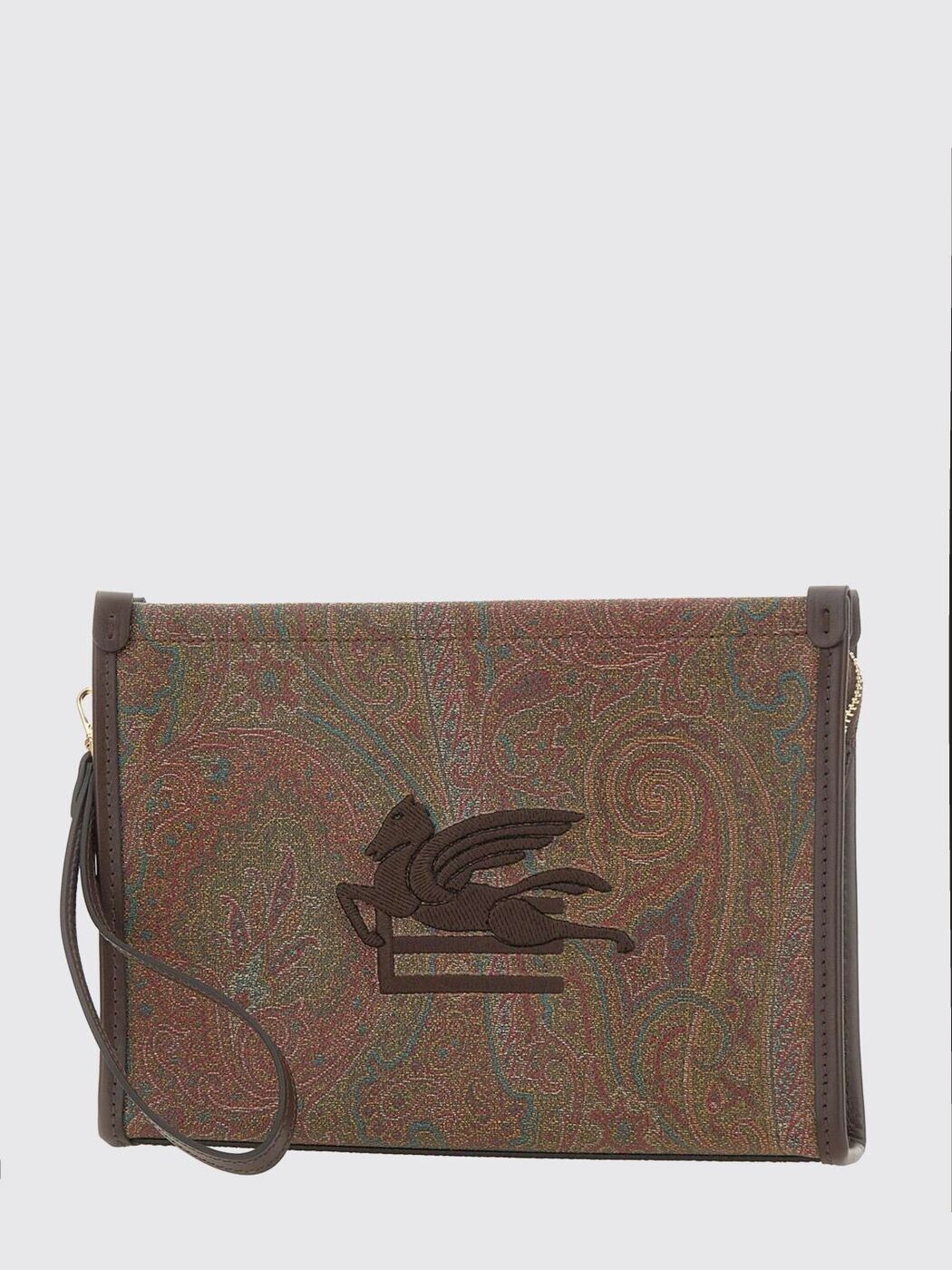 エトロ ETRO クラッチペダル御徒面子 レディース 赤銅色 Clutch and wristlets bags WP2C0007AA027 関税 貨物輸送無料 2026SS gi