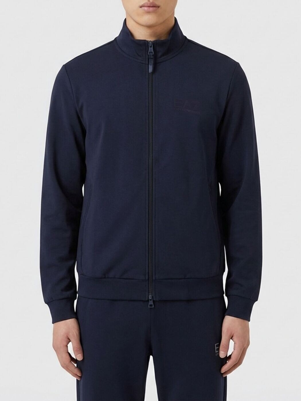 イーエーセブン EA7 プルオーバー 編み物御召しもの メンズ 青味 Knitwear 7M001364AF17160 Blue 関税 貨物輸送無料 2026SS gi