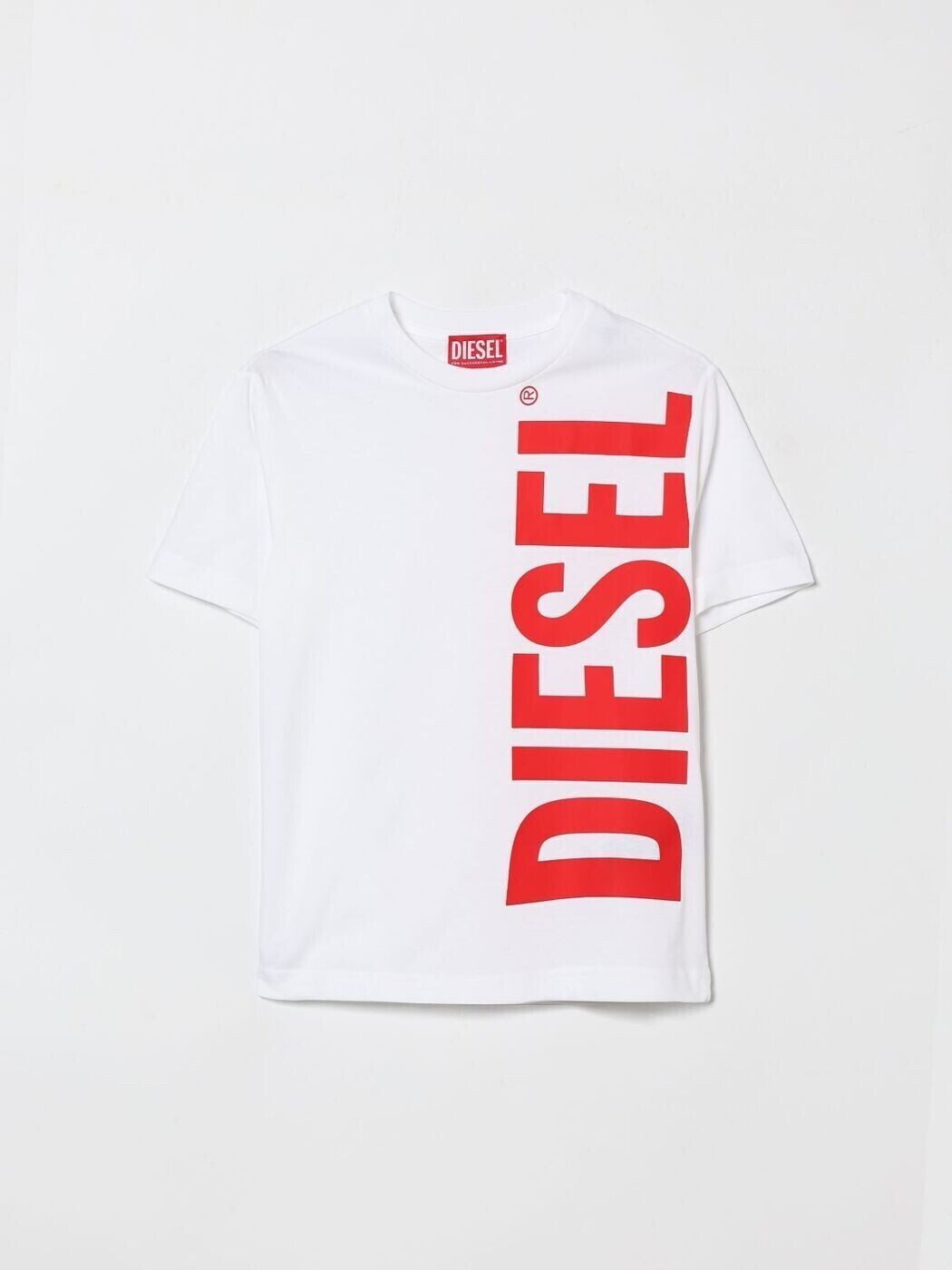 ディーゼル DIESEL ロング衣袂ティーシャツ ティーシャツ ボーイズ 白いこと Long sleeve t-shirts J0273700YI9 関税 貨物輸送無料 2026SS gi