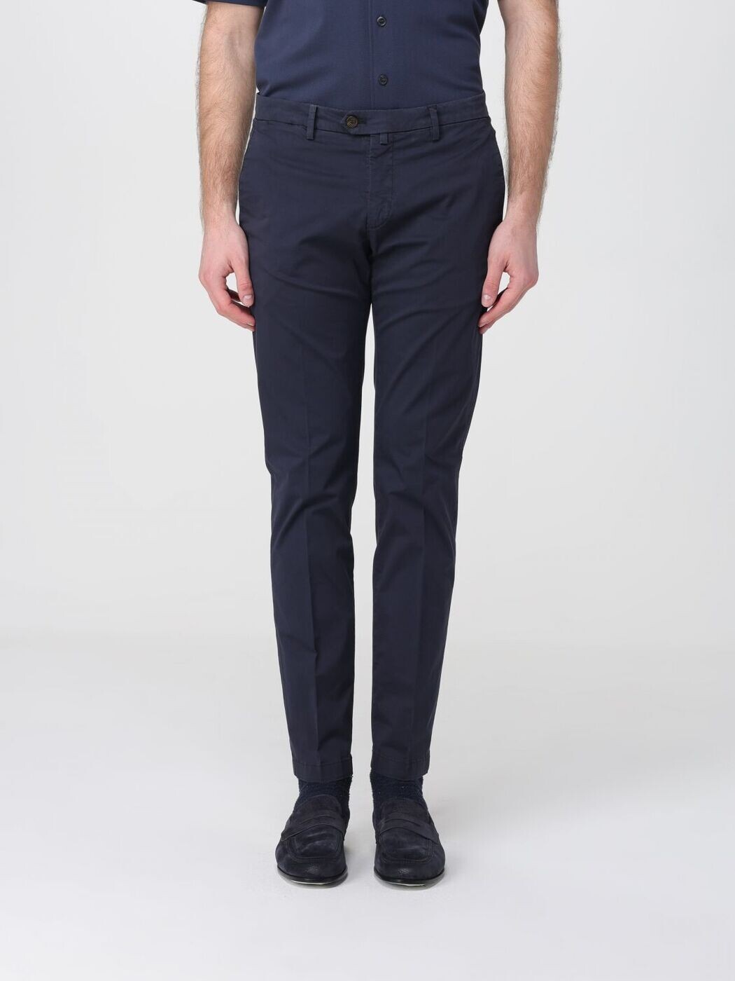 ブリリア1949 BRIGLIA 1949 ズボン パンツ メンズ ネイビー Trousers BG04300127 Navy 関税 送料無料 2026SS gi|BRANDSHOP「il Tesoro」