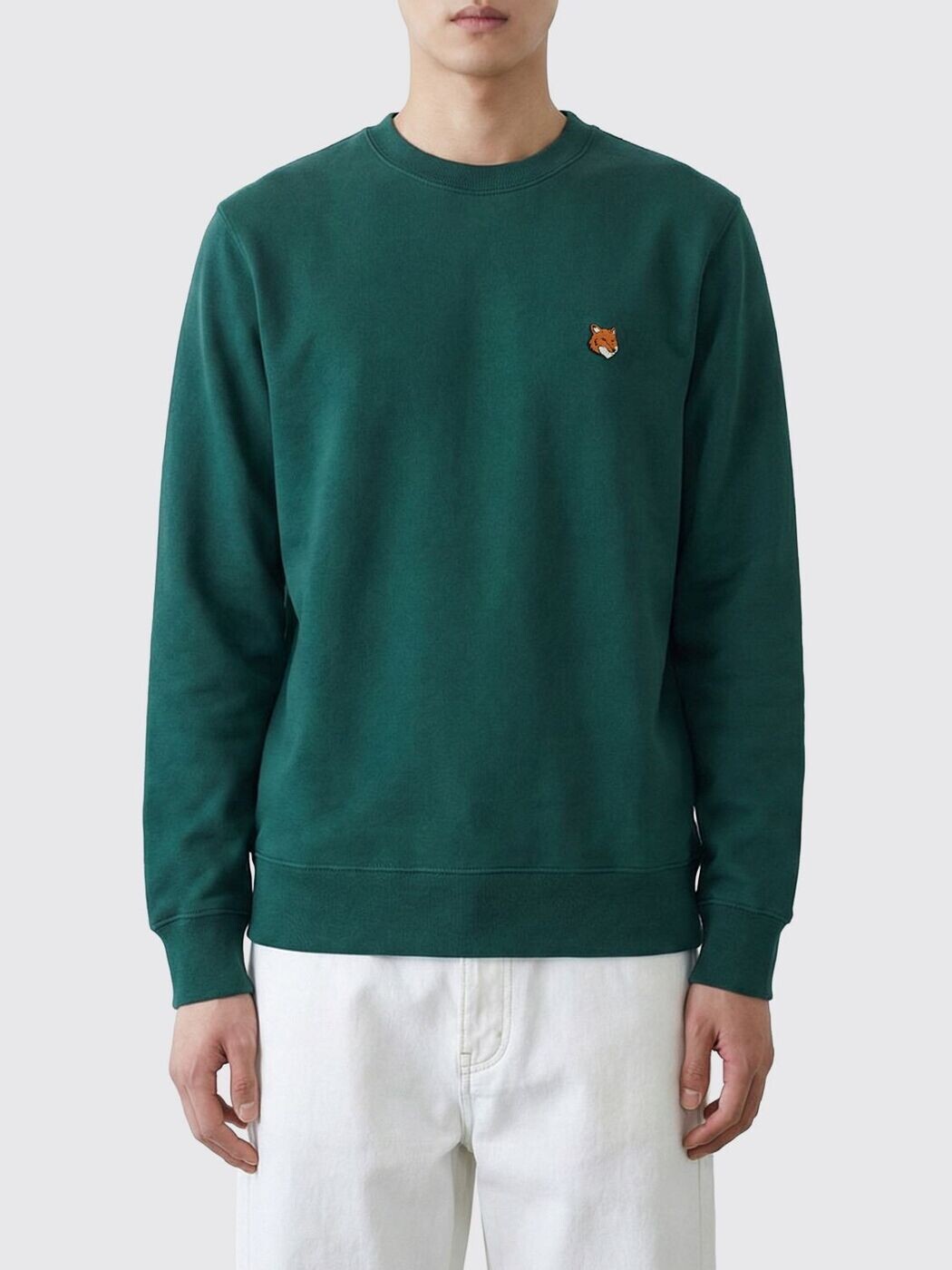 棲み家 狐狸 MAISON KITSUNE トレーナー 調教師 メンズ 緑であること Sweatshirts PM00303KM0340 関税 貨物輸送無料 2026SS gi