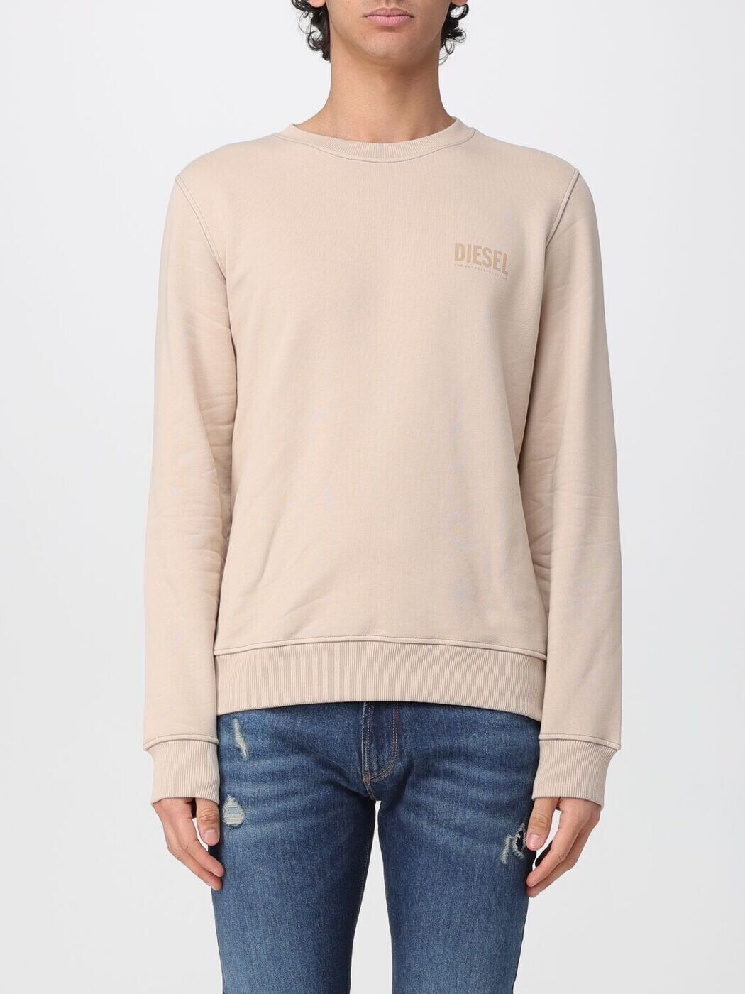 ディーゼル DIESEL トレイナー 調教師 メンズ ベージュ Sweatshirts A199860EGEN 関税 貨物輸送無料 2026SS gi トップス-メンズファッション-スウェット・トレーナー