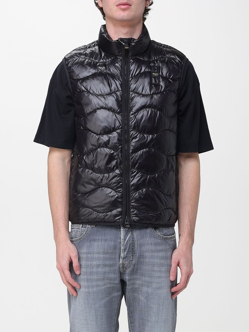 ブラウアー BLAUER ジレ より良い メンズ 黒いこと Vests 26SBLUX02184A05958 関税 貨物輸送無料 2026SS gi