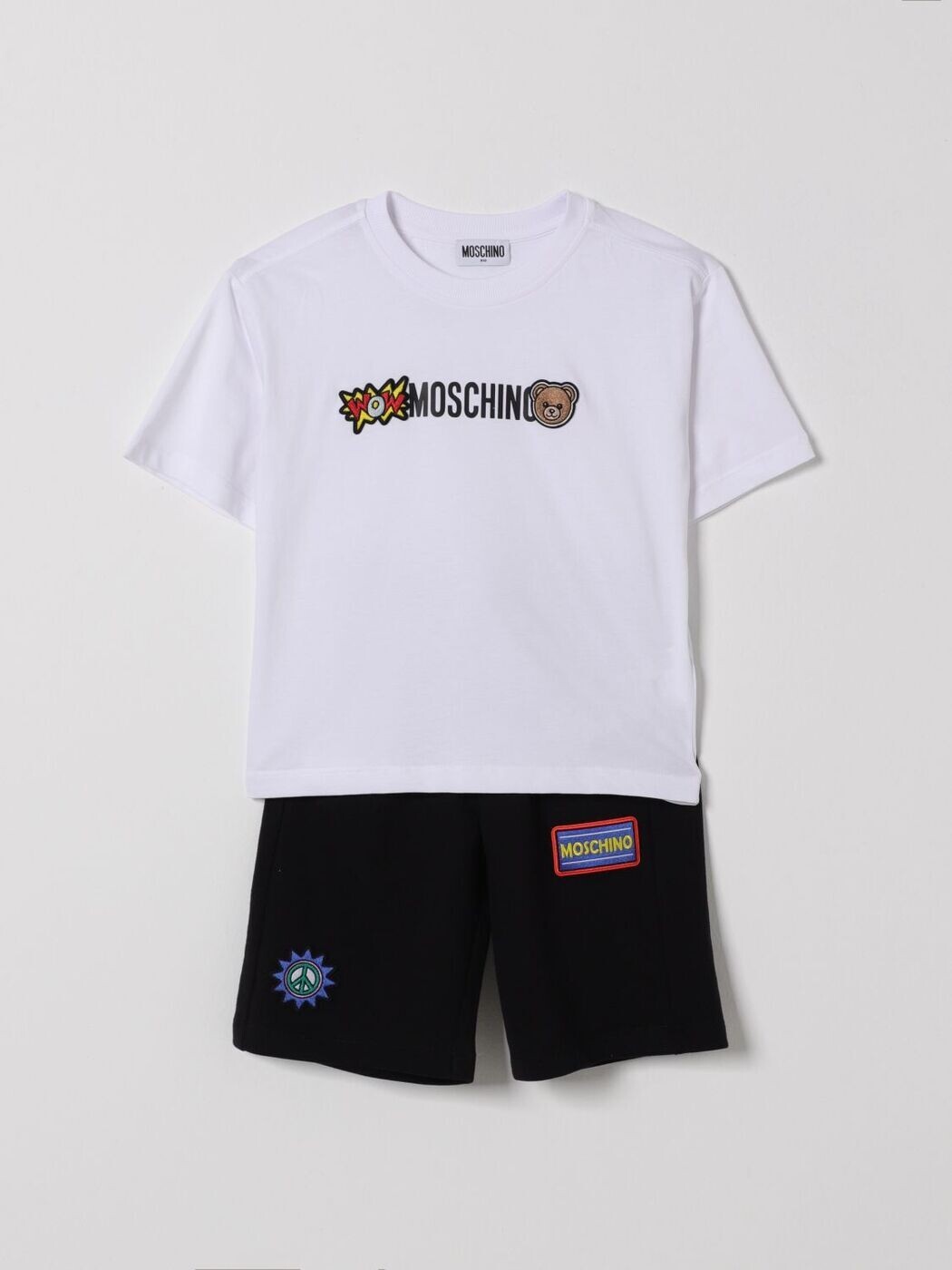 モスキーノ MOSCHINO セットアップ ボーイズ 白いこと Jumpsuits HUG00ULCA19 関税 貨物輸送無料 2026SS gi