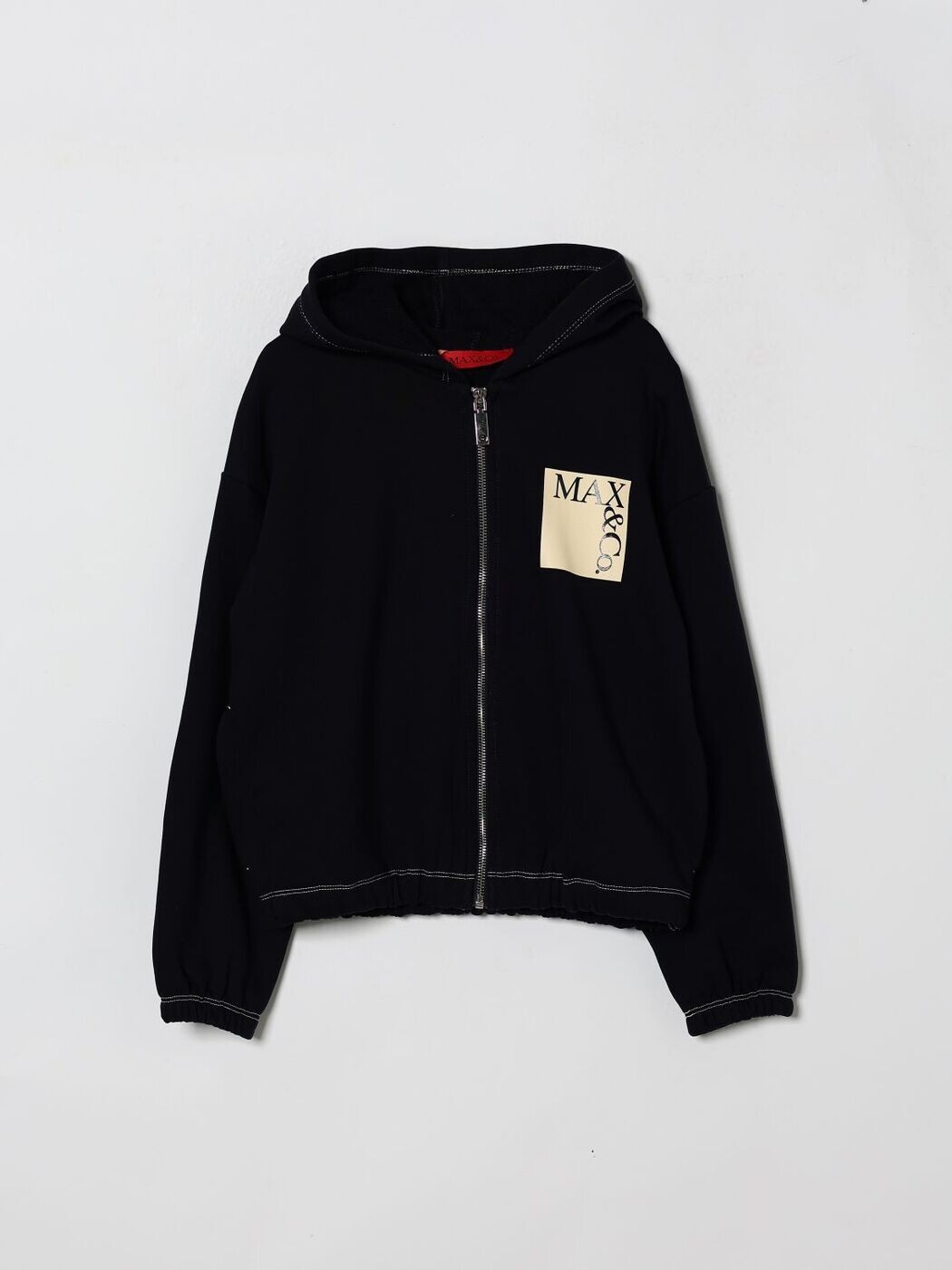 マックス アンド コー MAX\u0026CO. KID クルーネックジャンパー 編み物御召しもの ガールズ 青碧 Crew neck jumpers MX0300MX056 関税 貨物輸送無料 2026SS gi