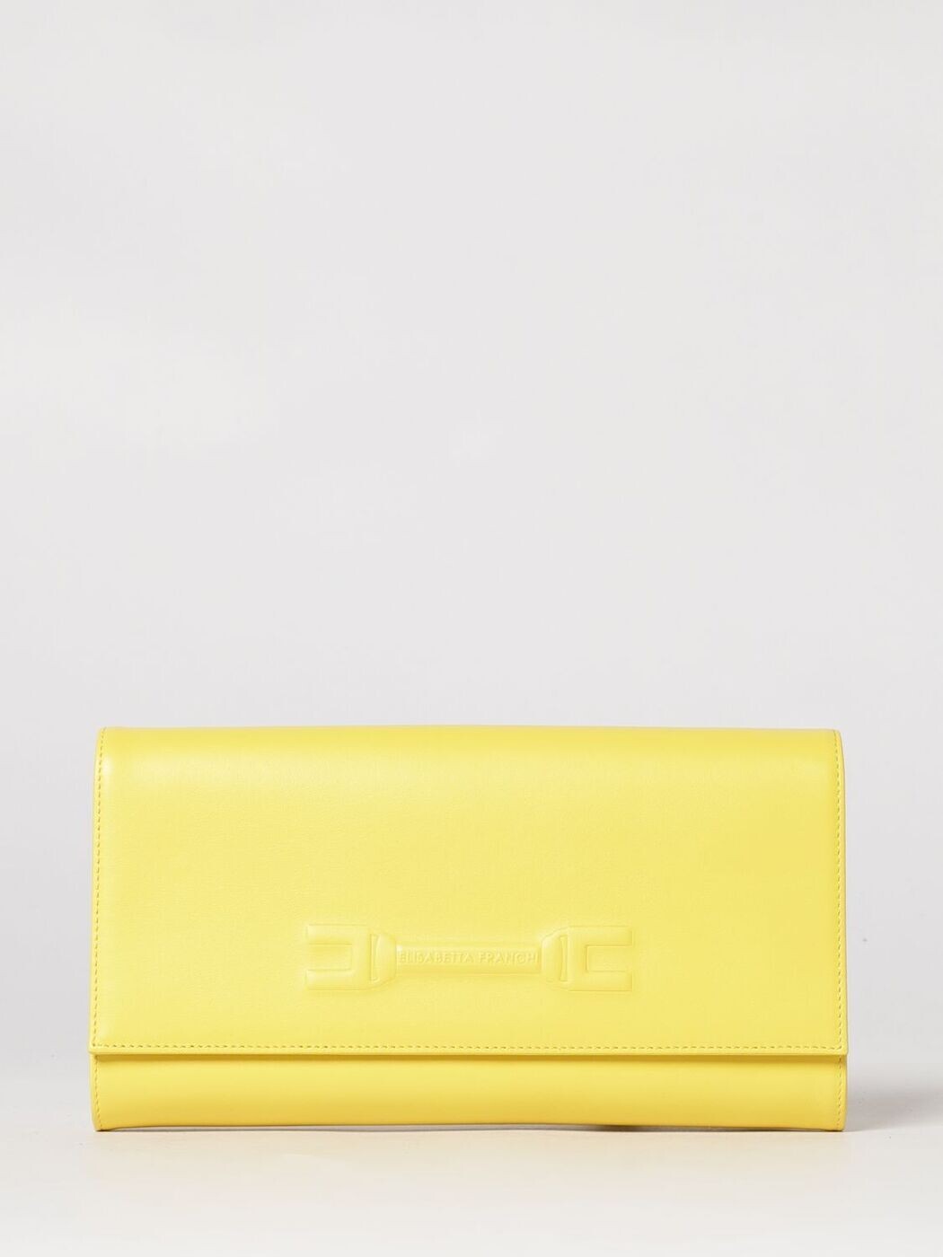 エリザベッタ フランキ ELISABETTA FRANCHI クラッチペダル御徒面子 レディース 黄色 Clutch and wristlets bags BS99A61E2 関税 貨物輸送無料 2026SS gi