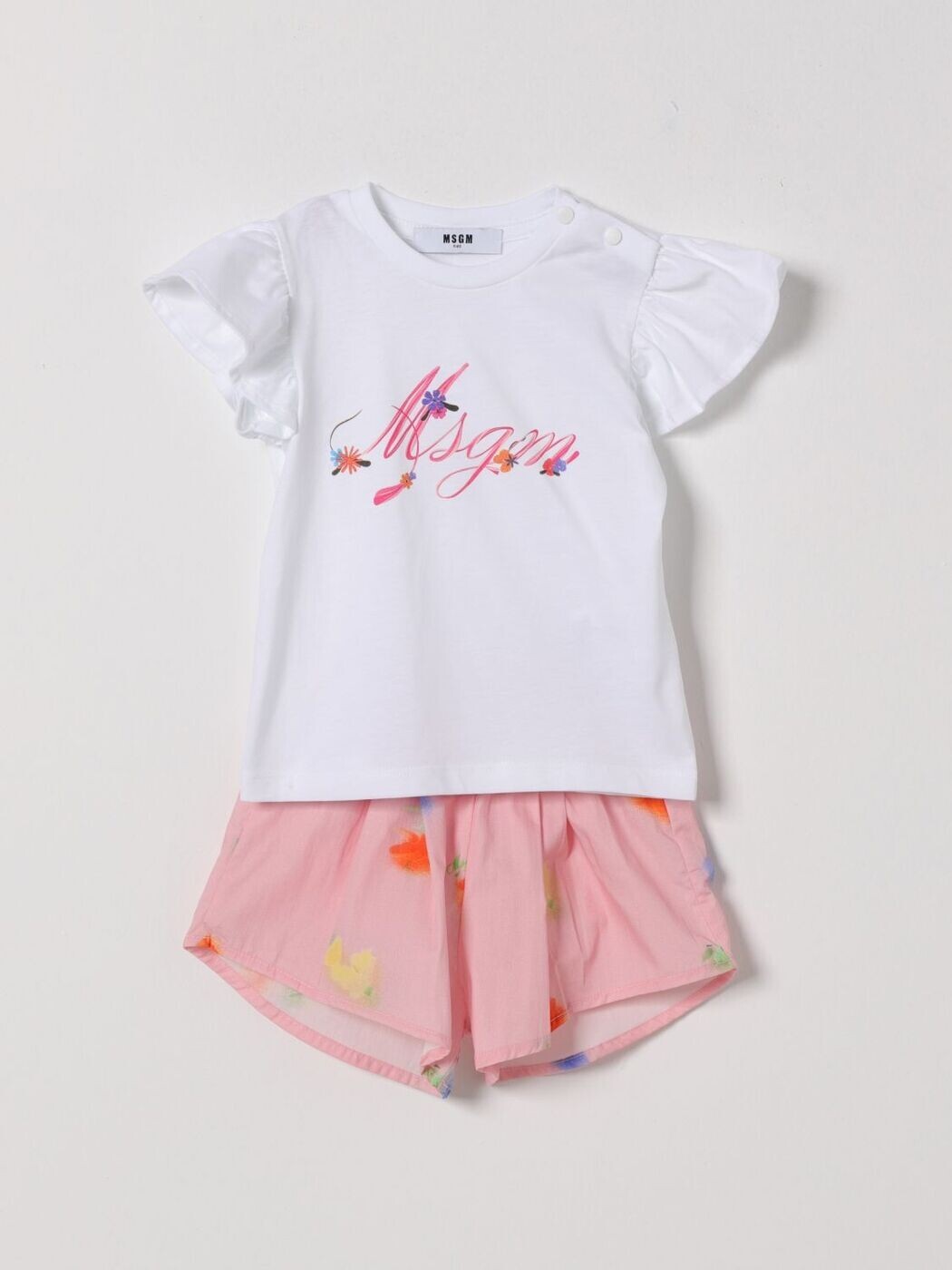 エムエスジーエム MSGM KIDS トラックスーツ セットアップ ベビーウェア ベビーユニセックス ホワイト Tracksuits S6MSNGTR268 White 関税 送料無料 2026SS gi|BRANDSHOP「il Tesoro」