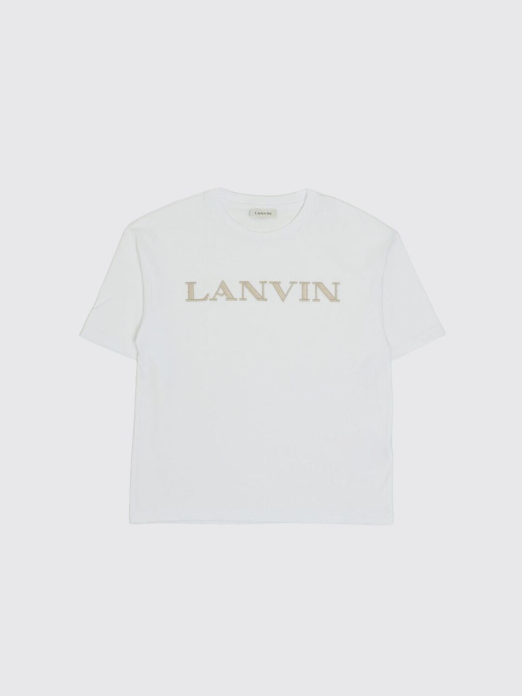 ランバン LANVIN ロング捩りプルオーバー プルオーバー ボーイズ 白いこと Long sleeve t-shirts N30360 関税 貨物輸送無料 2026SS gi