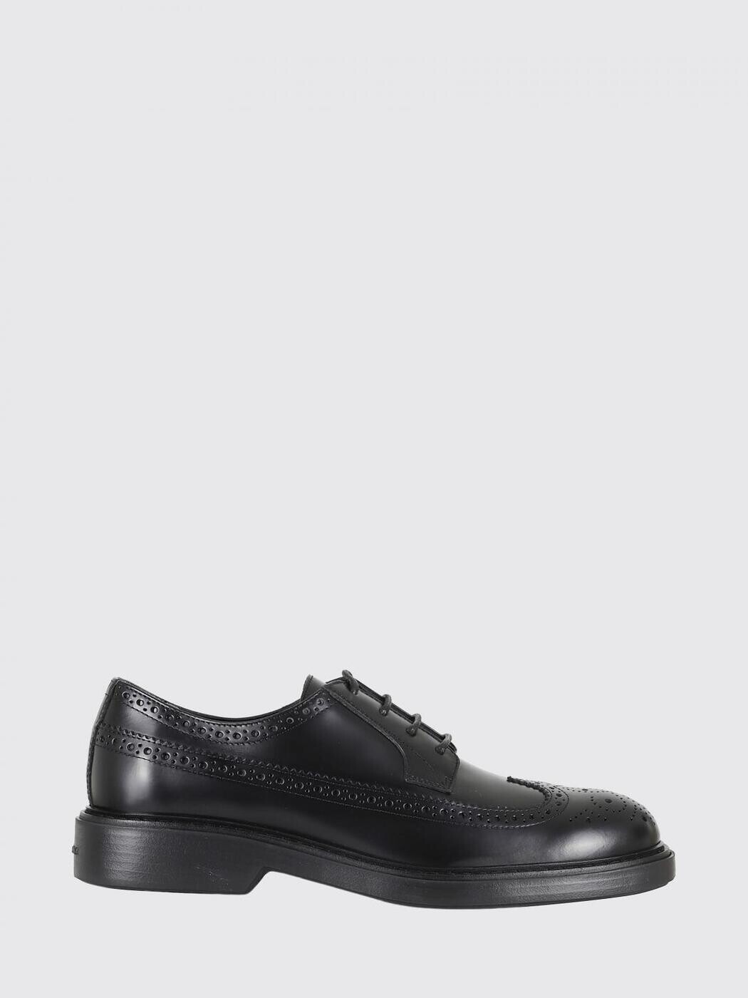 ホー鵞鳥 HOGAN レースアップシューズ 御召しものシューズ メンズ 黒いこと Lace-up Shoes HXM7040FZ50U1M 関税 貨物輸送無料 2026SS gi