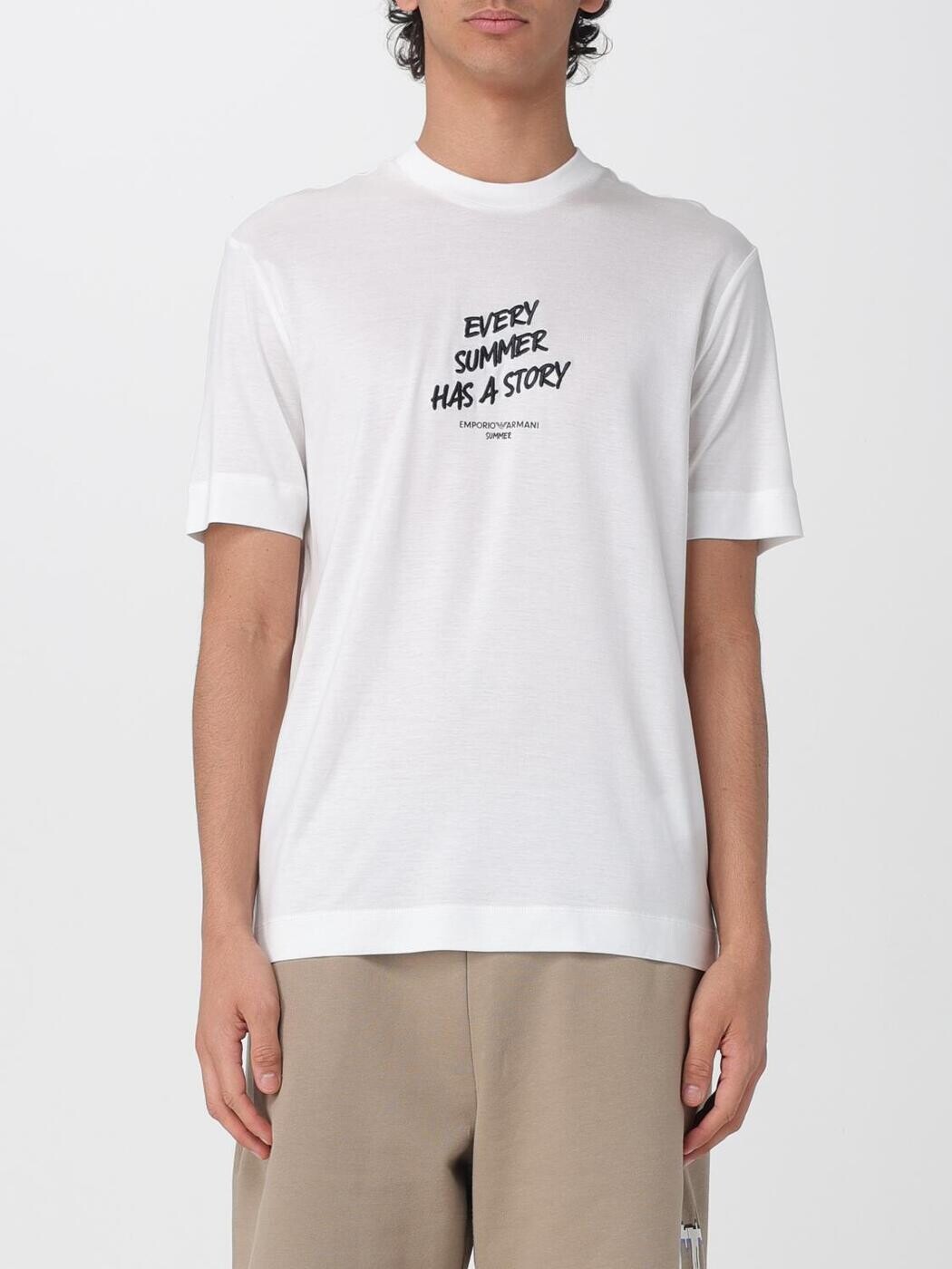 エン急性灰白髄炎 アルマーニ EMPORIO ARMANI プルオーバー メンズ 白いこと T-shirts EM003649AF18312 関税 貨物輸送無料 2026SS gi