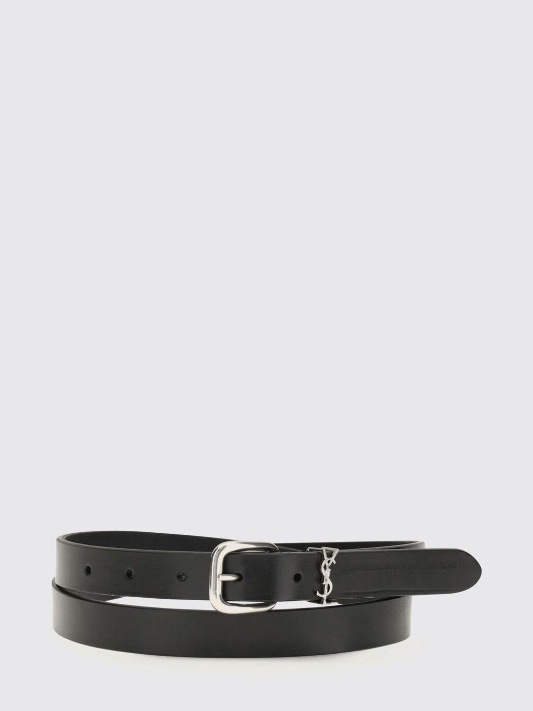 前日 サンローラン SAINT LAURENT PARIS 三尺帯 メンズ 黒いこと Belts 859160AAD23 関税 貨物輸送無料 2026SS gi