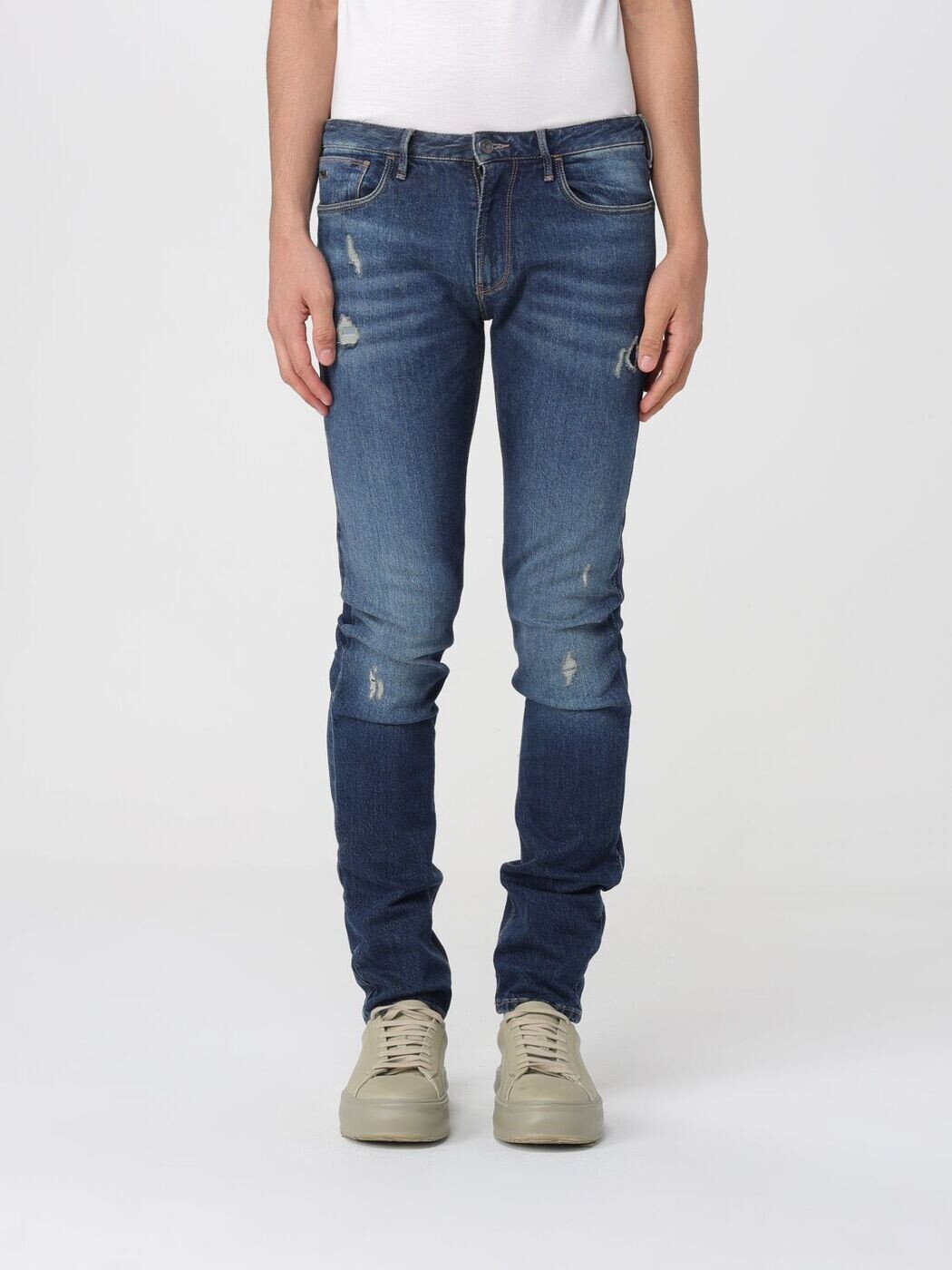 エンポリオ アルマーニ EMPORIO ARMANI デニム メンズ ブルー Jeans EM000121AF177951 Denim 関税 送料無料 2026SS gi｜BRANDSHOP「il Tesoro」 37,180円