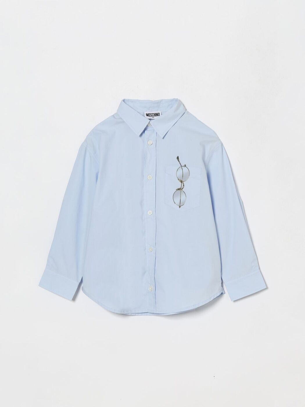 モスキーノ MOSCHINO シャツ ボーイズ ブルー Casual shirts HUC01YLLA10 Blue 関税 送料無料 2026SS gi|BRANDSHOP「il Tesoro」