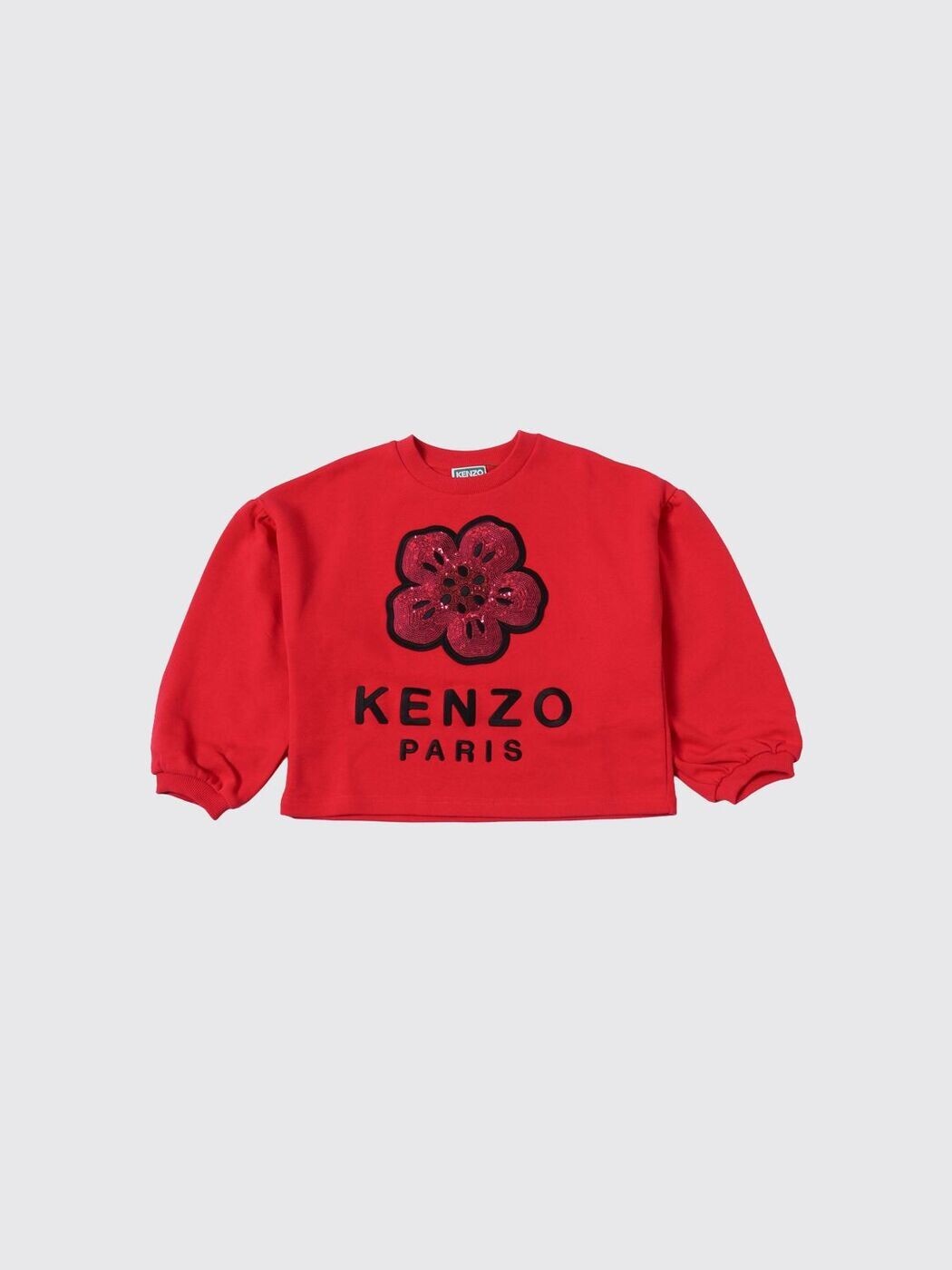 ケンゾー KENZO クルーネックジャンパー 編み物お召しもの ボーイズ サクラ色 Crew neck jumpers K61525 関税 貨物輸送無料 2025AW gi
