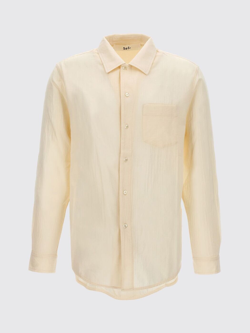 セファ SEFR シャツ メンズ ホワイト Shirts FW23LEO White 関税 送料無料 2025AW gi｜BRANDSHOP「il Tesoro」