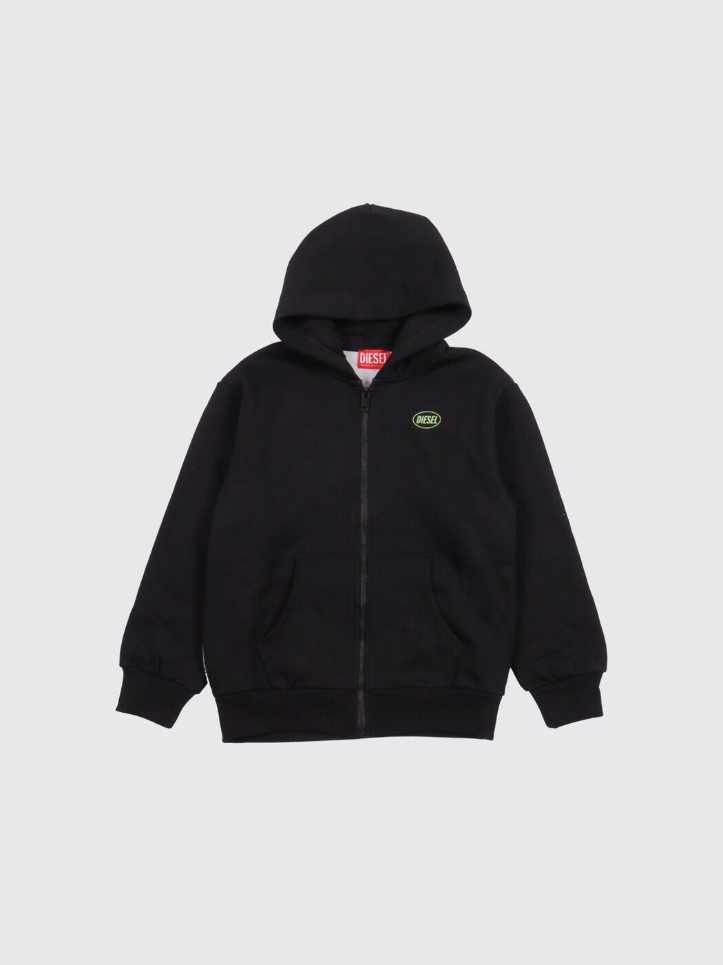 ディーゼル DIESEL クルーネックジャンパー 編み物御召しもの ボーイズ 黒いこと Crew neck jumpers J024800GRAL 関税 貨物輸送無料 2025AW gi